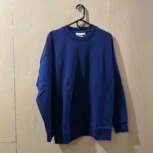 Oversized Fit Cotton Sweatshirt